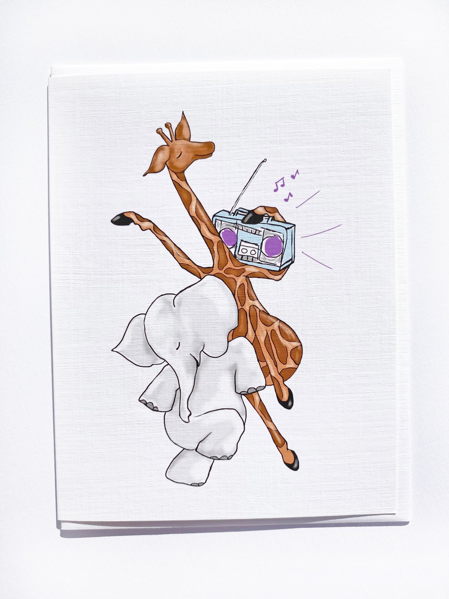 Dance Party Note Card