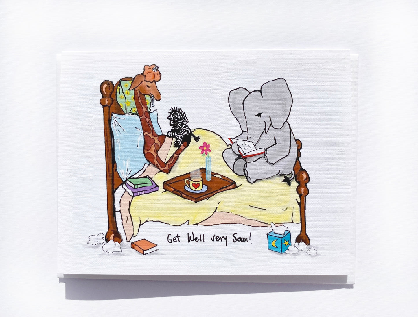 Get Well Note Card