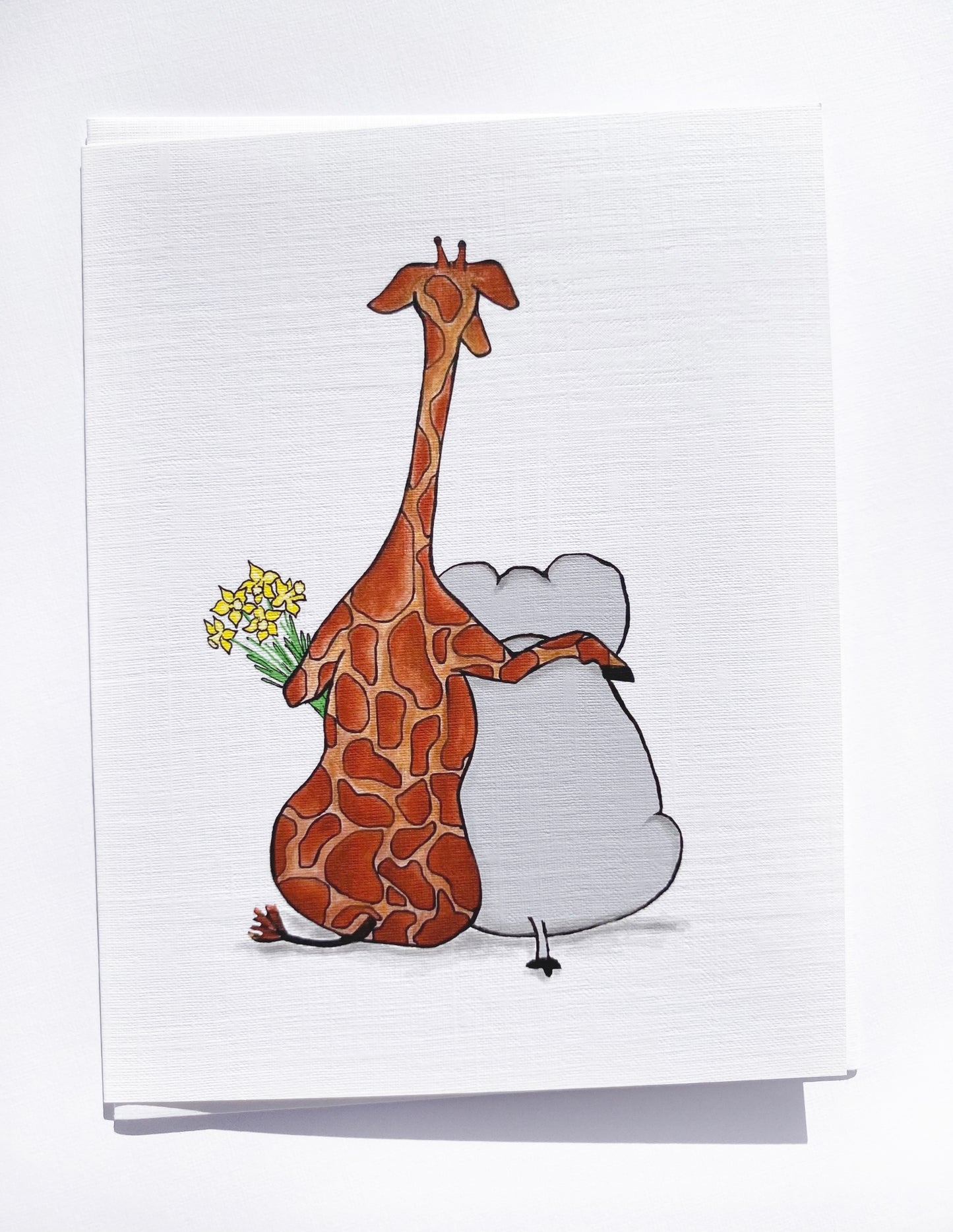 Hugs Note Card
