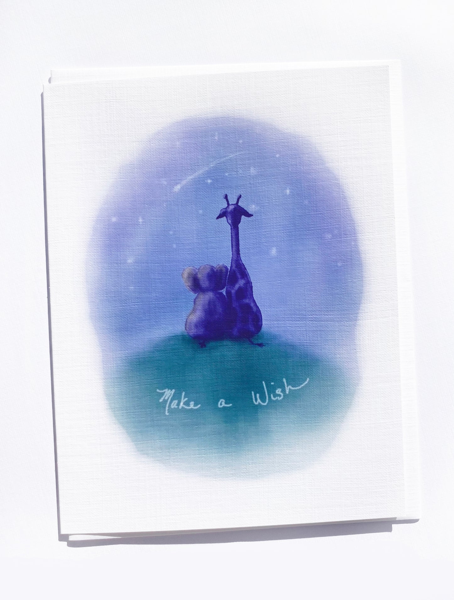 Make a Wish Note Card