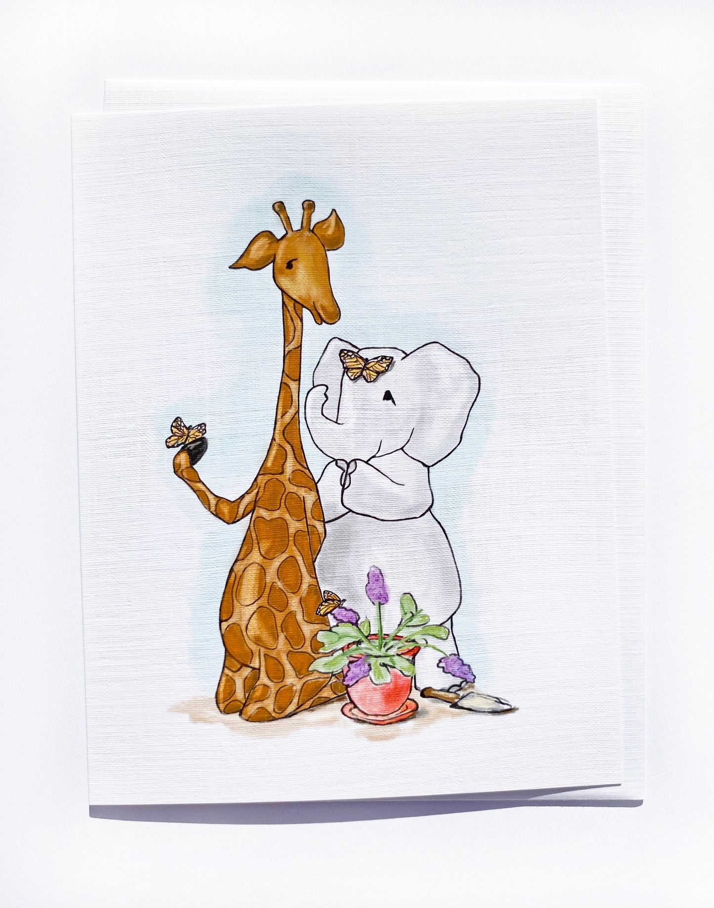 Butterflies Note Card