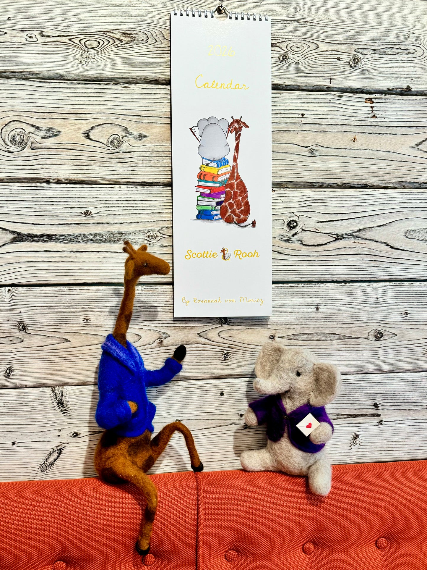 Scottie & Rooh 2026 Wall Calendar - FREE SHIPPING!