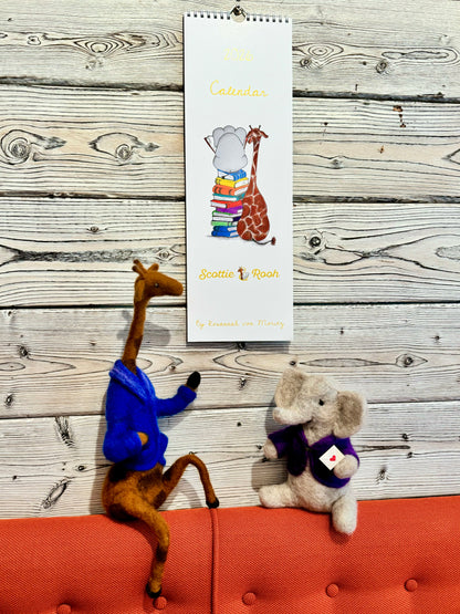 Scottie & Rooh 2026 Wall Calendar - FREE SHIPPING!
